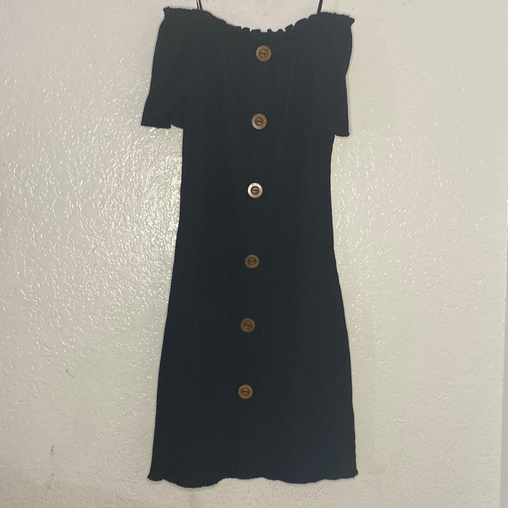Black “Loves” dress